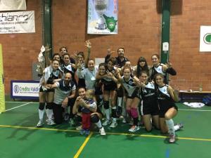 L'under 18 Montebianco Pieve vittoriosa contro Blu Volley Quarrata
